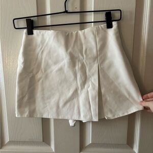 English Factory Elegant Cream Skirt